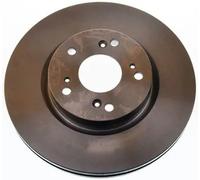 Denckermann Disque de frein B130718 ventilé côté intérieur 2x pour Honda