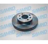 2x Disque de frein ventilé de l'intérieur H2012V SAMKO pour HYUNDAI GETZ