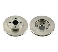 2x Disque de frein ventilé de l'intérieur J3302151 NIPPARTS pour TOYOTA YARIS