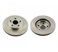 2x Disque de frein ventilé de l'intérieur J3302158 NIPPARTS pour TOYOTA