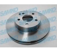2x Disque de frein ventilé de l'intérieur M2063V SAMKO pour MERCEDES-BENZ