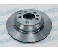 2x Disque de frein ventilé de l'intérieur P2014V SAMKO pour PORSCHE VW AUDI