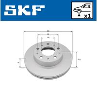 2x Disque de frein ventilé de l'intérieur VKBD 81359 V1 SKF