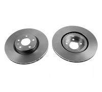 2x Disque de frein ventilé DF1749 TRW pour ALFA ROMEO LANCIA FIAT OPEL