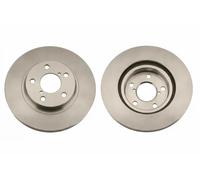 TRW Disque de frein DF3091 – avant ventilé – 1 pièce
