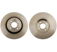 2x Disque de frein ventilé DF4110 TRW pour RENAULT DACIA
