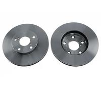 2x Disque de frein ventilé DF4161 TRW pour TOYOTA RAV 4 II
