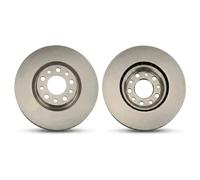 2x Disque de frein ventilé DF4476 TRW pour ALFA ROMEO JEEP FIAT
