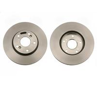 2x Disque de frein ventilé DF4486 TRW pour HONDA CIVIC VIII A trois volumes FR-V