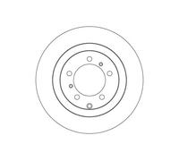Disque de frein TRW DF4616S
