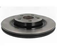 2x Disque de frein ventilé DF4641 TRW pour TOYOTA YARIS