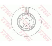 2x Disque de frein ventilé DF4775S TRW pour BMW 3 3 Touring 3 Coupé X1