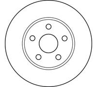 Disque de frein pour TOYOTA LEXUS TOYOTA (GAC) DF4877