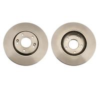 2x Disque de frein ventilé DF6108S TRW pour KIA HYUNDAI