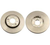 2x Disque de frein ventilé DF6184 TRW pour RENAULT MEGANE III Grandtour LATITUDE