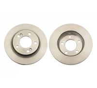2x Disque de frein ventilé DF6205 TRW pour SSANGYONG KYRON REXTON / REXTON II