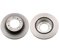 2x Disque de frein ventilé DF6338 TRW pour PORSCHE BOXSTER