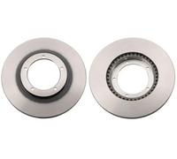 2x Disque de frein ventilé DF6486 TRW pour PORSCHE 911 Targa 924 911 914 944
