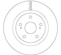 TRW DF6576 Disque de frein