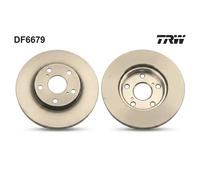 TRW Disque de frein DF6679 avant, ventilé, 1 pièce