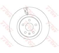 TRW DF6700S Disque de frein pour TESLA