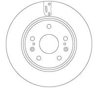 Disque de frein TRW DF6703