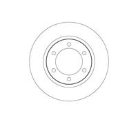 Disque de frein TRW DF6726S