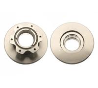 2x Disque de frein ventilé DF6743S TRW pour MERCEDES-BENZ VARIO Fourgon