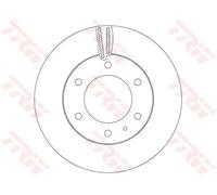 2x Disque de frein ventilé DF6812S TRW pour FORD RANGER