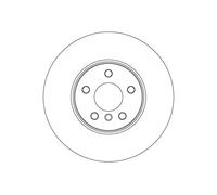 Disque de frein TRW DF6899S