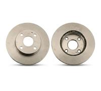 TRW Disque de frein ventilé DF7243 – Lot de 2 pour MAZDA 323 S IV / 323 C IV / 323 F IV