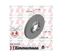 ZIMMERMANN 250.1349.20 Disque de frein