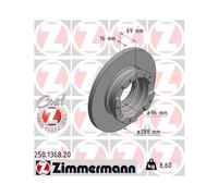 ZIMMERMANN 250.1368.20 Disque de frein