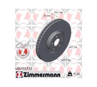 2x ZIMMERMANN disque de frein SPORT Z avant pour véhicules sans pack sport AMG
