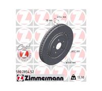 ZIMMERMANN 590.2854.52 Disque de frein
