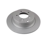 2x Disques de Frein Arrière Ø302 MM Plein Revêtu pour Mitsubishi ASX Outlander