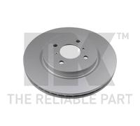 2x Disques de Frein Avant Ø272 MM Ventilé Recouvert pour Suzuki Swift IV Fz