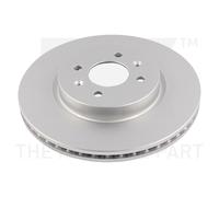 2x Disques de Frein Avant Ø280 MM Ventilé Recouvert pour Hyundai i20 Kia Stonic