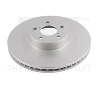 2x Disques de Frein Avant Ø293 MM Ventilé Recouvert pour Subaru Forestier XV Sj