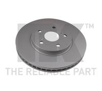2X Disques De Frein Avant Ø296 Mm Ventilé Revêtu Pour Toyota Previa Camry R3