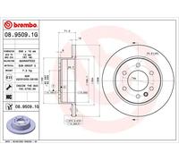 Kit de freins, frein à disques BREMBO KT 10 028