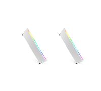 2X Dissipateur Thermique de Mémoire Universel 5 V 3 Broches ARGB AURA Sync Module de Mémoire DDR3 DDR4 DDR5 RAM Accessoires Informatiques Argent
