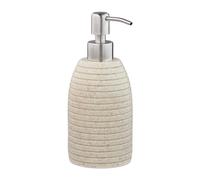 2x distributeurs de savon liquide 300 ml, couleur sable
