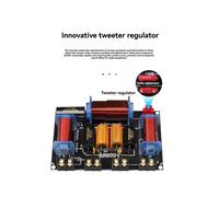 2X Diviseur de Haut-Parleurs 3 Voies 200-500 W Crossover de Haut-Parleurs Professionnel 45 Hz-23 KHz Scène Home Cinéma Crossover Audio 3 Unités