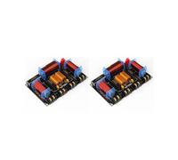 2X Diviseur de Haut-Parleurs 3 Voies 200-500 W Crossover de Haut-Parleurs Professionnel 45 Hz-23 KHz Scène Home Cinéma Crossover Audio 3 Unités