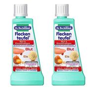 2x Dr.Beckmann Tache de Diable Sang & Eiweisshaltiges, Glacée, Ei, Lait Yaourt, Crème (2x 50 Ml) Im Suzanjas Lot Double