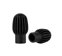 2x Drumstick Tip Silent Tip Practical Drum Mute Mute Cover Cap Instruments ACCESSOIRES ACCESSOIRES DRUMSTICK PRINCET Pour Le Joueur