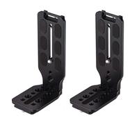 2X DSLR Camera L Bracket Plaque ? d?gagement rapide verticale universelle avec vis 1/4 pouce Arca pour