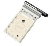 2X Dual SIM Card Slot Tray Holder Compatible avec Samsung Galaxy S22 5G / S22+ Plus 5G 6.1 Pouces Blanc