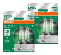 2X Duo Boîte OSRAM Ampoule D1S XENARC HID 35W ULTRA LIFE 35W 85V 3200 lm 4300K